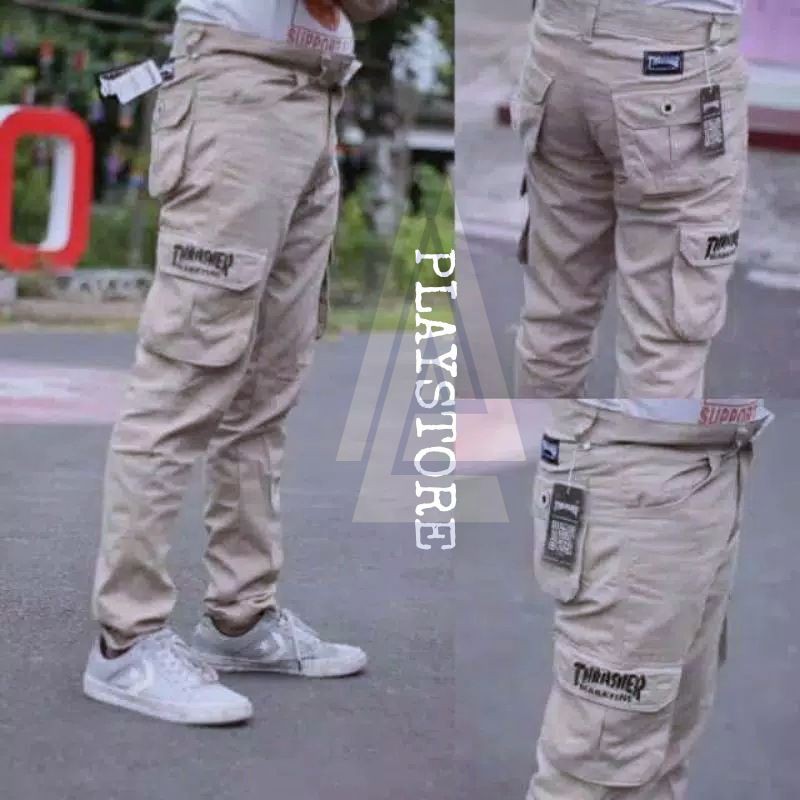 CELANA SOBEK BIKER/CELANA SLIMFIT/TERMURAH/TERBARU/KOREA