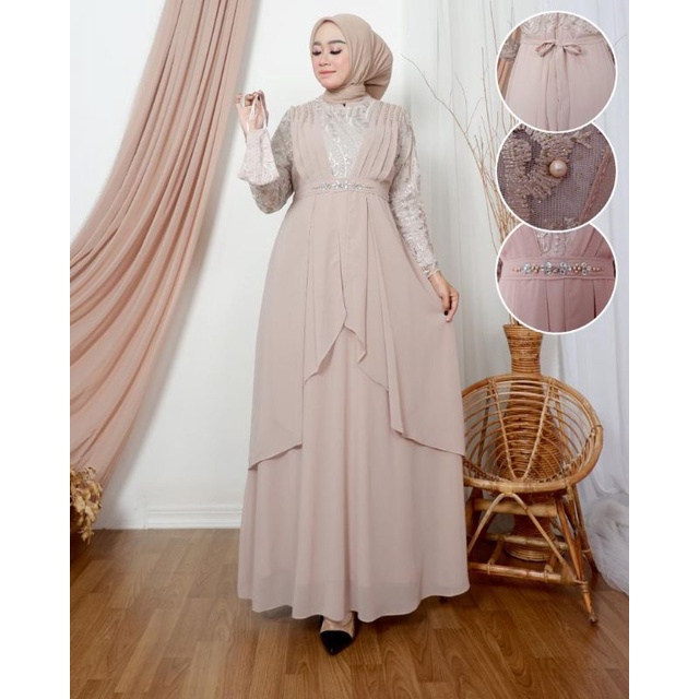 GAMISJELITA DRESS/GAMISMODERN/PREMIUM/GAMISTULLE/GAMIS PESTA KEKINIAN