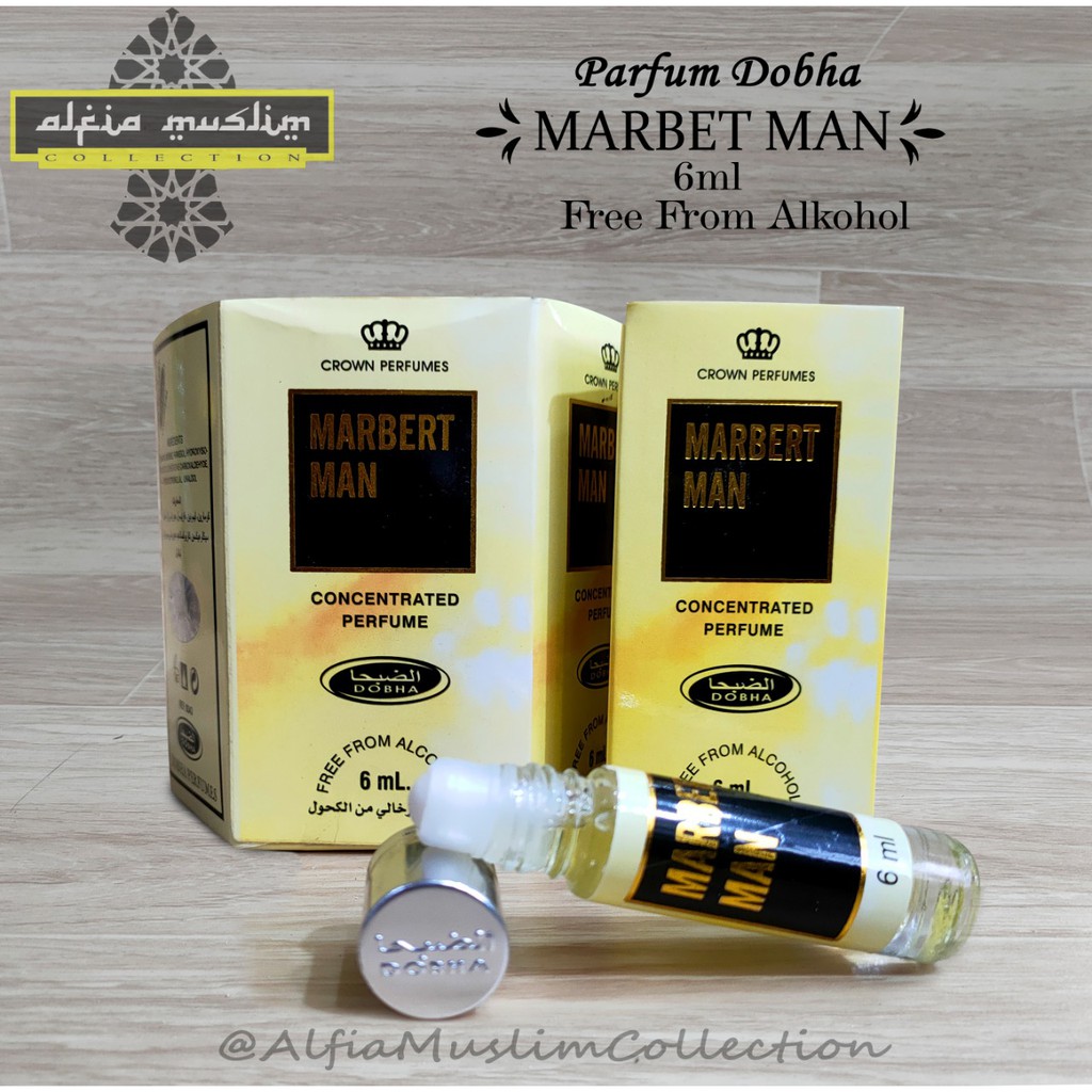 Parfum Dobha Maarbert Man 6 Ml 1Bok Isi 6 Pcs