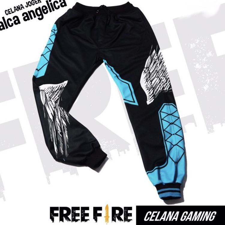 Modern.. Celana ff BNL Free Fire Gaming Pria Anak dan Dewasa Calca Angelica Malaikat Heroic Angel FF
