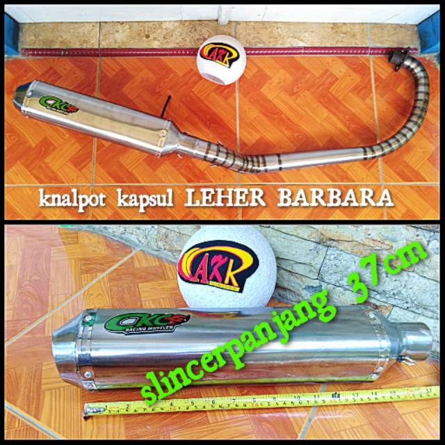Knalpot kapsul ckc dos R speed jrm buat cb gl herex megapro leher barbara leher j
