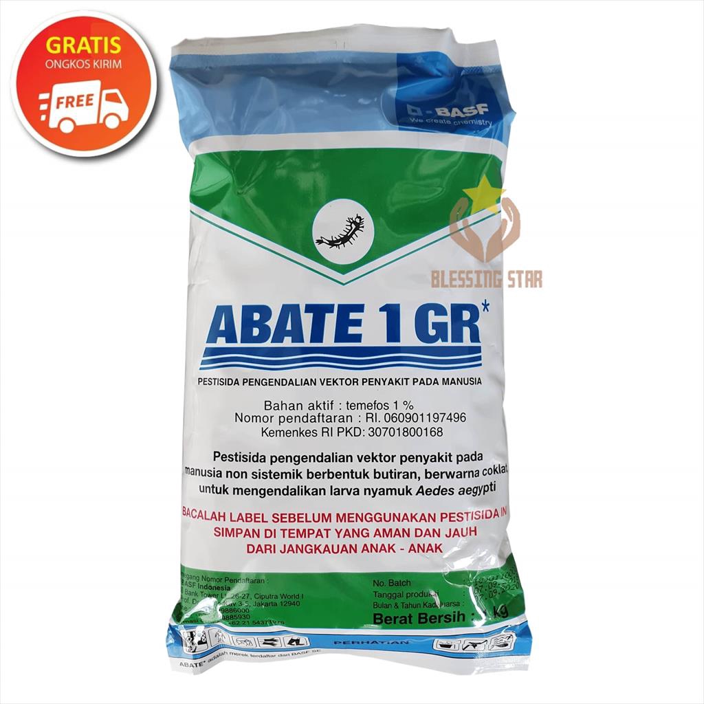 ABATE 1GR 1KG BULAT pembasmi jentik  nyamuk  atau larva 