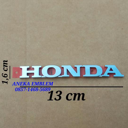 Jual Emblem Tulisan HONDA Original|Premium|Asli|Ori | Shopee Indonesia