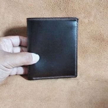 Dompet Pria Full Kulit Sapi Full Up Tanpa Embos ( LUAR DAN DALAM PAKAI KULIT SAPI )