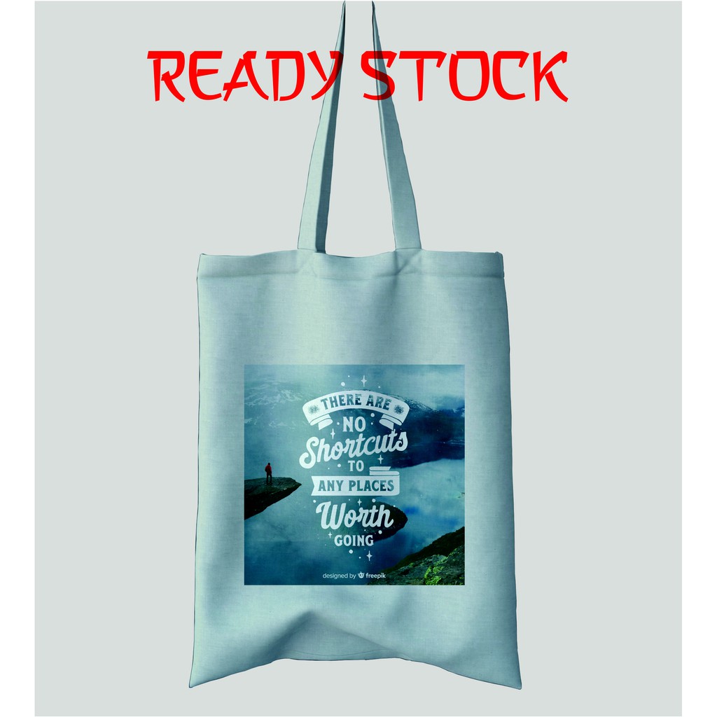 Totebag Premium - Canvas Drill - Bukan Blacu - Tas Fashion Wanita -  RS012