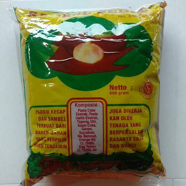 

Saus sambal sedap 600 gram
