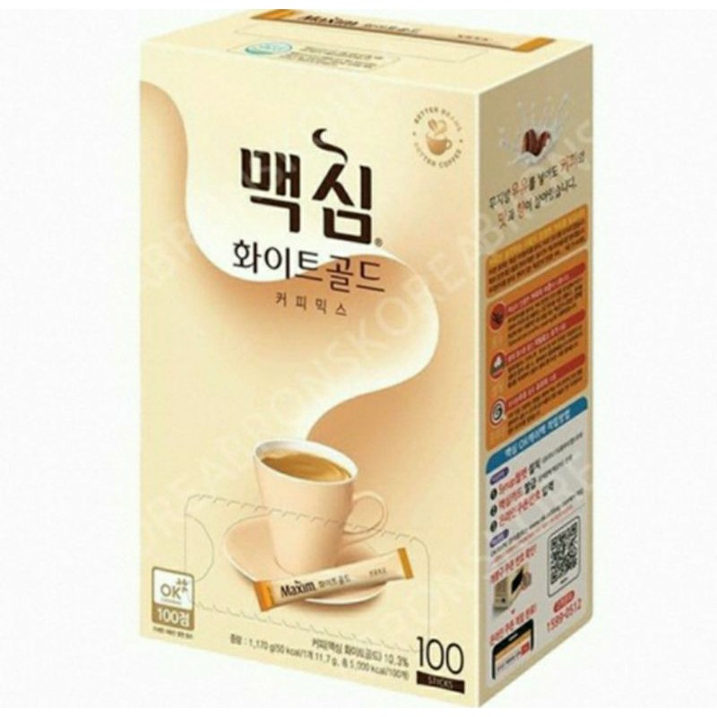 

Maxim White Gold Caffee Mix 100 pcs