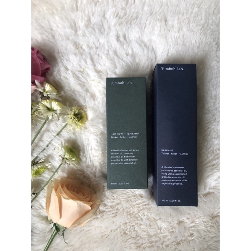 Tumbuh Lab Hair Oil + Hair Mist
