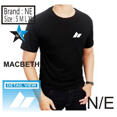 t-shirt kaos macbeth