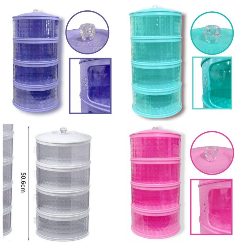 Tudung Saji 4 Susun / Tudung Saji Crystal 4 susun