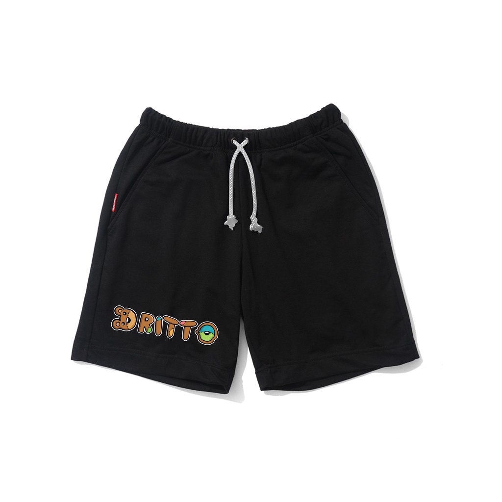 Dritto Short Pants - Celana Boxer (Bear Eye) - Hitam