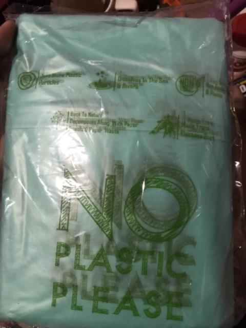 Telobag Trash Garbage Bag 44x60 40 I 1/4 M (isi 30) Biodegradable Green