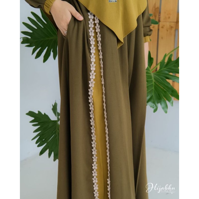RIMEL SET SYAR'I BY HIJABKU ORIGINAL TERBARU || GAMIS LEBARAN 2022 || HIGH QUALITY || ITYCREP PREMIUM-2