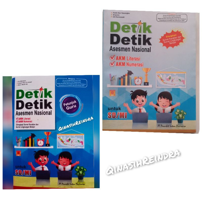 Buku Detik - Detik AKM plus kunci SD/Mi 2021
