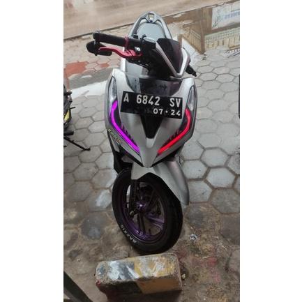 Jual✲ Lampu Alis 30 CM Senja LED Mobil Motor Nmax Vario CBR CB 150R Vixion R15 R25 GSX Ninja 250 FI 