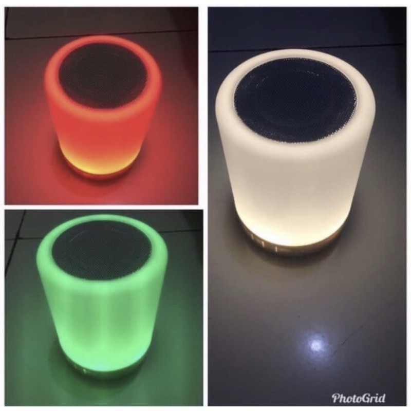 Speaker Bluetooth CL-671 Smart Touch Portable LAMP -. Speaker Cl671