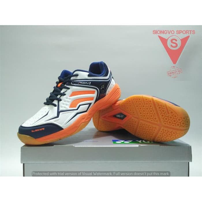 SEPATU BADMINTON - YONEX AKAYU 1 ORIGINAL #AKAYU1WHITE