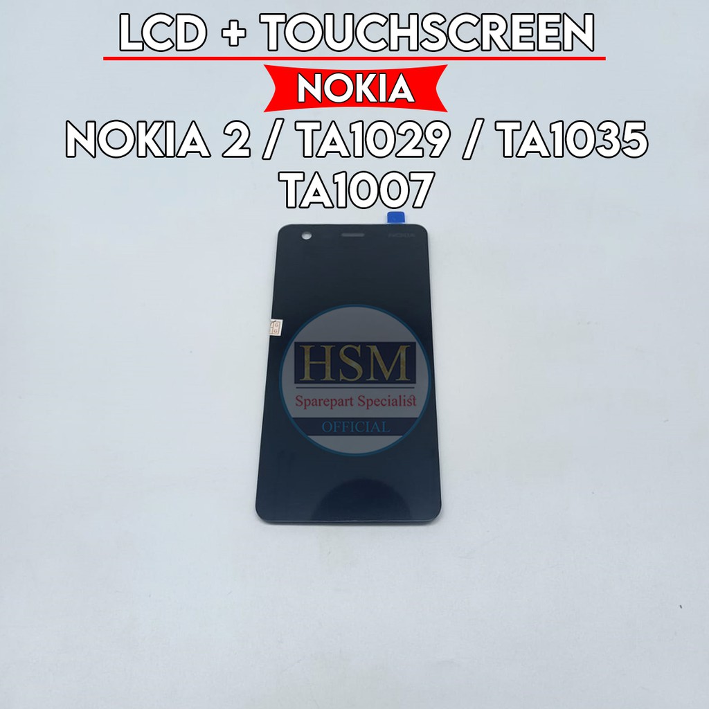 LCD NOKIA 2/TA1029/TA1035/TA1007 FULLSET + TOUCHSCREEN ORI OEM