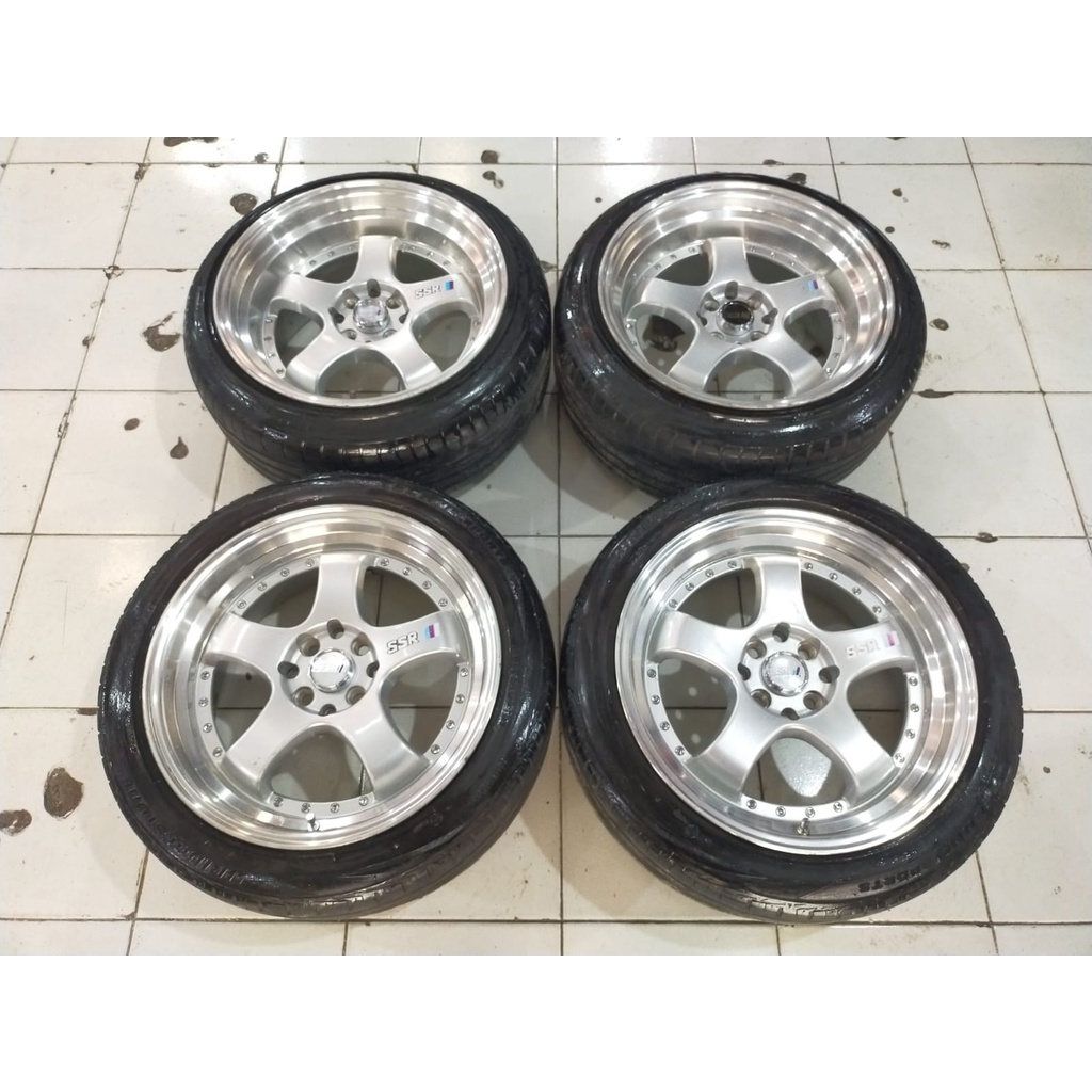 Dijual Velg Second Model SSR + BAN 205 45 R17
