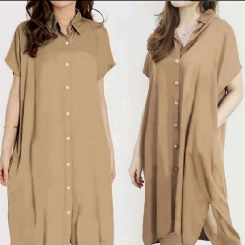 Baju Dres Wanita Terbaru 2021 Untuk Lebaran BAJU DRESS MONA TERKINI