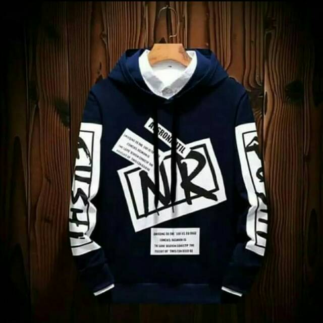 Hoodie pria NR keren