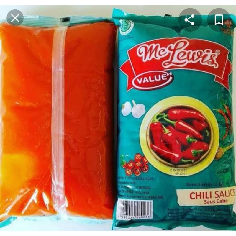 

Saus cabe McLewis 1kg