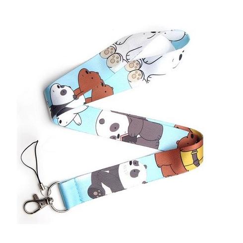 

BAYAR COD We Bare Bears Tali Gantungan ID Card Name Tag Badge Holder Lanyard MURAH Kode 672