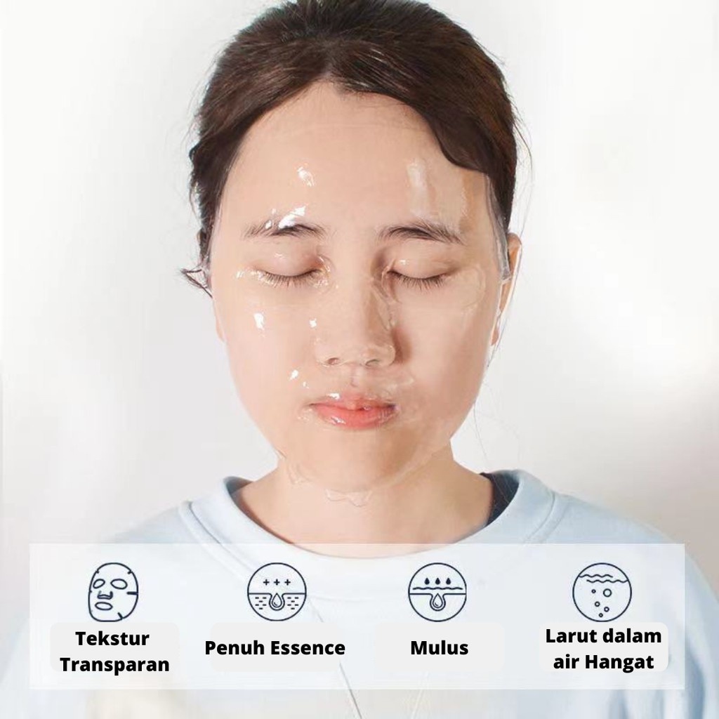 Masker Muka Organik Gel Perawatan Wajah Wanita Anti Aging Anti Keriput