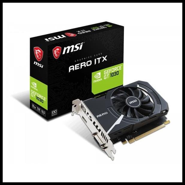 Msi Nvidia Geforce Gt 1030 2G Ddr5 Aero Itx Oc