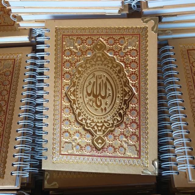 Cetak Buku Yasin Hardcover Spiral