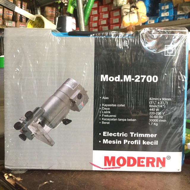 MESIN PROPIL PROFIL KAYU ELECTRIC TRIMMER MODERN m-2700