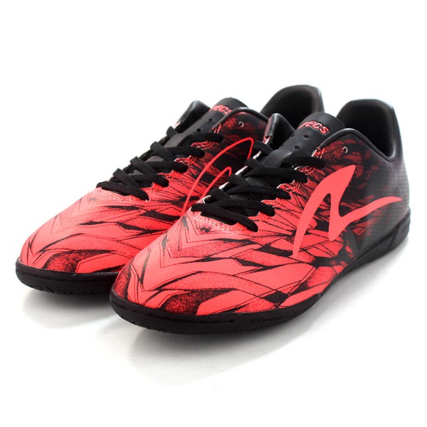  SEPATU FUTSAL SPECS VICTORY 19  IN BLACK FIERY CORAL 