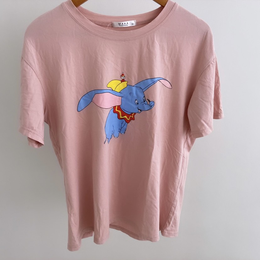 PRELOVED Kaos DUMBO Pink