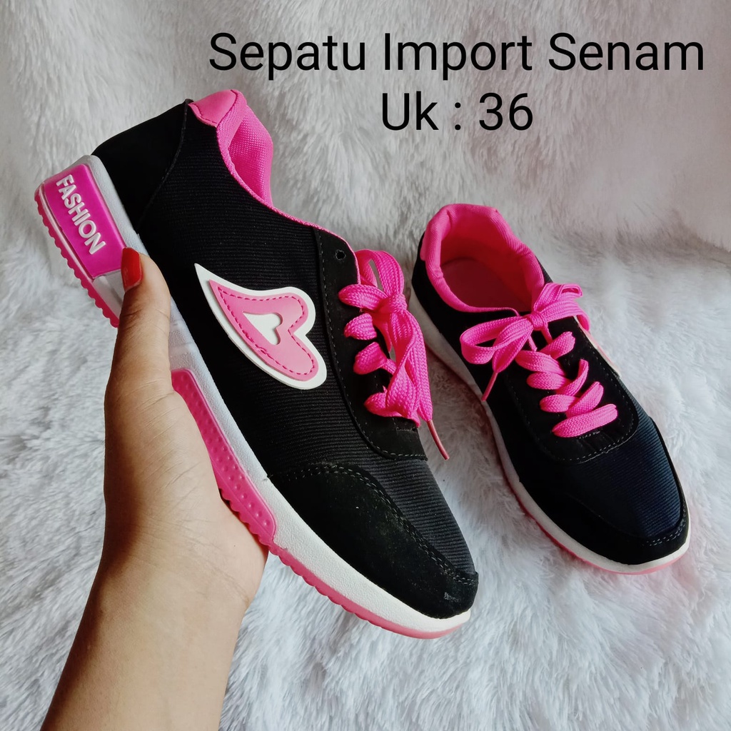 SEPATU SENAM IMPORT WANITA