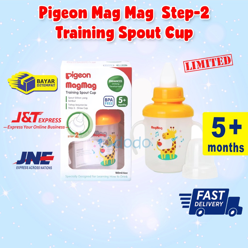 Pigeon Mag Mag  Step-2 Spout Cup / Gelas Minum Anak