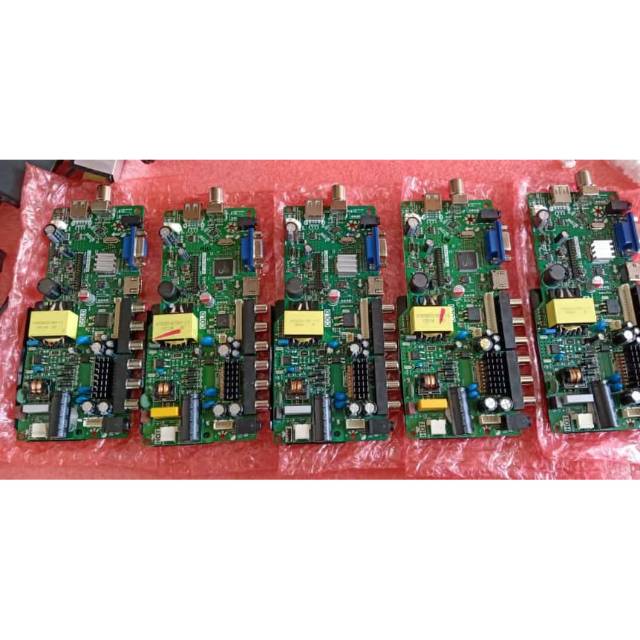 Mb - Mainboard - Motherboard - Mobo - Micom - Modul - Mesin Tv Akari LE-25B88 -  LE-24P88 - LE-24V89