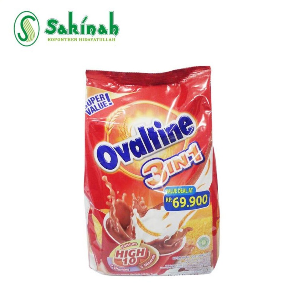 Ovaltine 3in1 Susu Bubuk Coklat 900gr