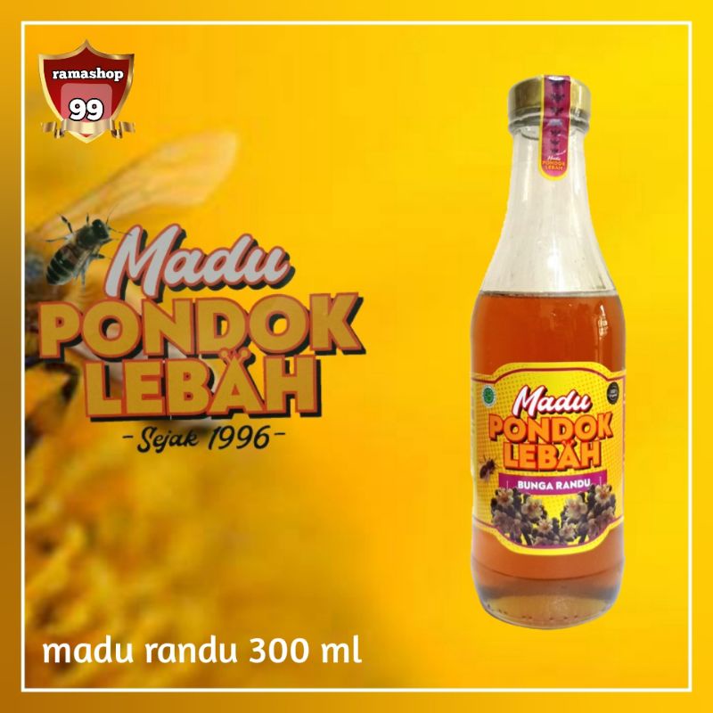 

Madu Randu 300 ml Madu Pondok Lebah