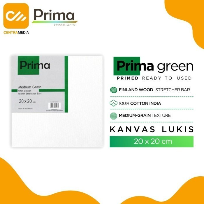 

Produk Terbaru Kanvas Lukis Cotton Prima Green Series 20X20Cm