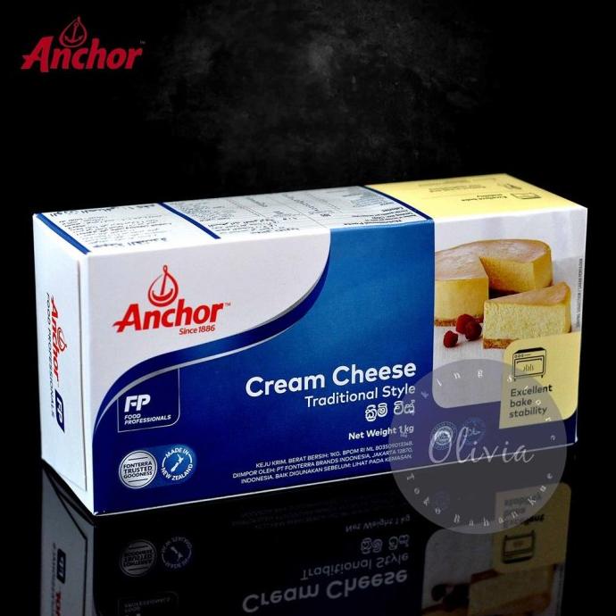 

(BISA COD) Anchor Cream Cheese 1 Kg Krim Keju