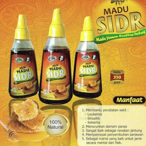 

Madu Sidr- Madu Yaman Asli HPA Pak Haji 350 Gram