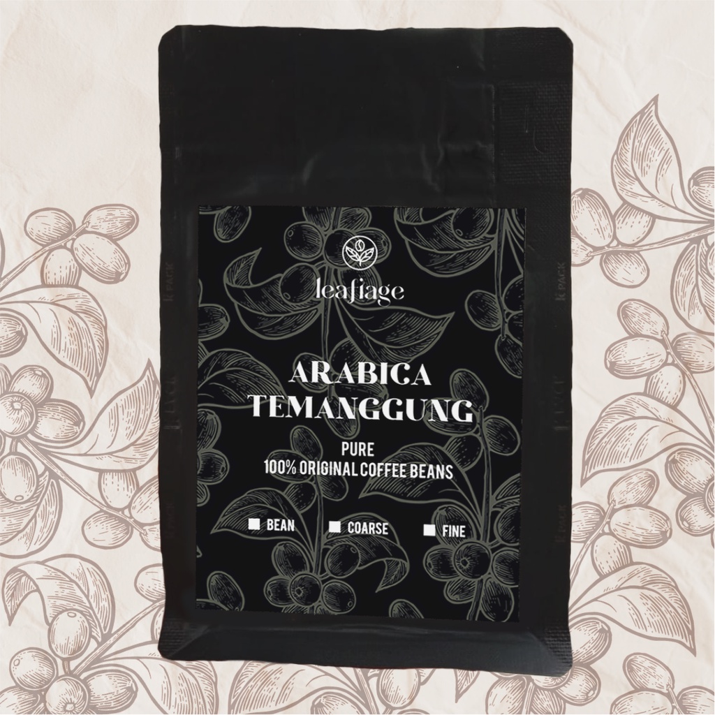 

Kopi Arabica Temanggung Murni - Beans/Coarse/Fine