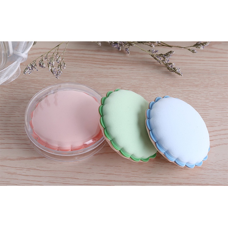 MAKEUP SPONGE SOFT Makeup Bebas Latex Foundation Blender Macaron