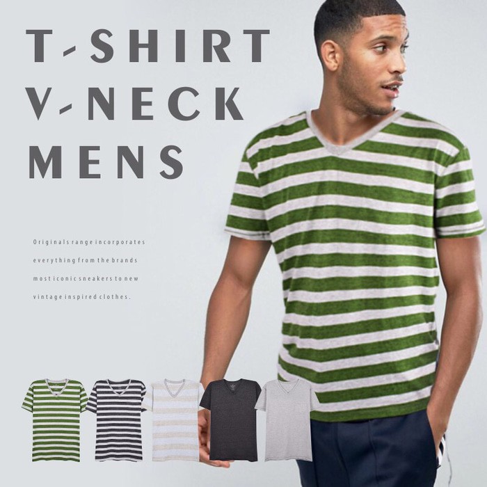kaos vneck polos kaos salur pria kaos salur vneck export quality