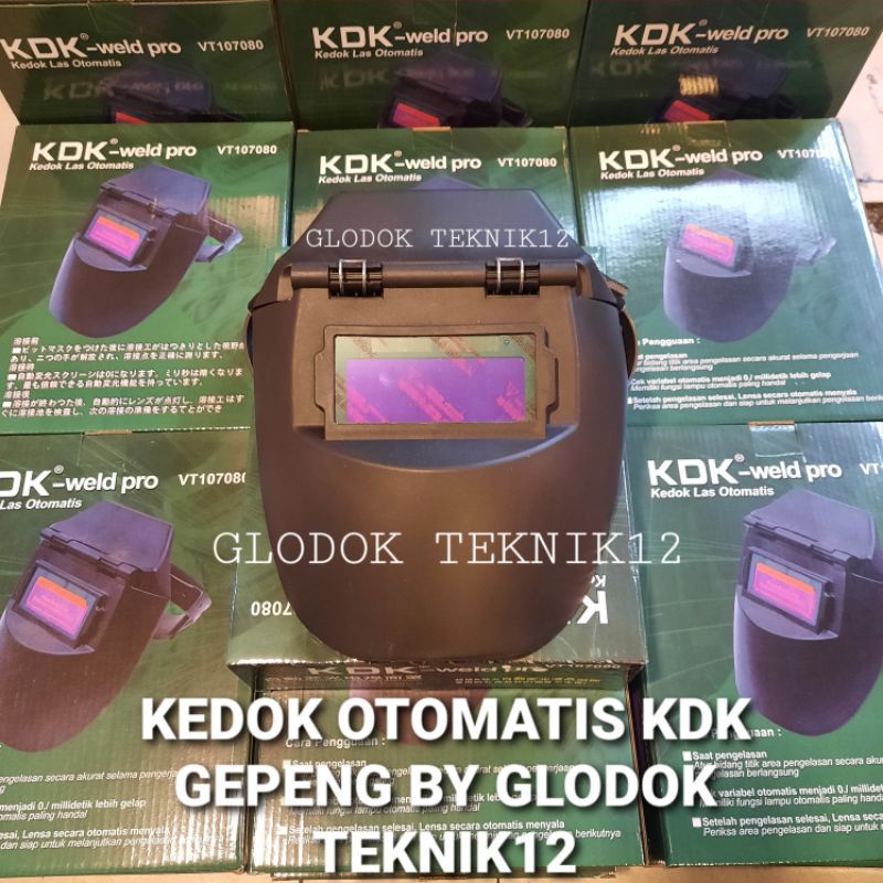 KEDOK LAS  OTOMATIS KDK / TOPENG LAS MERK KDK / HELM LAS OTOMATIS KDK