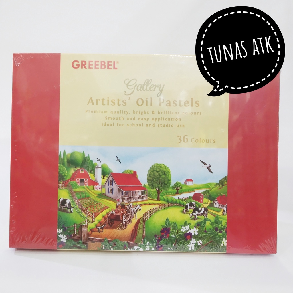 

GREEBEL GALLERY ARTISTS' OIL PASTELS 36 COLOURS