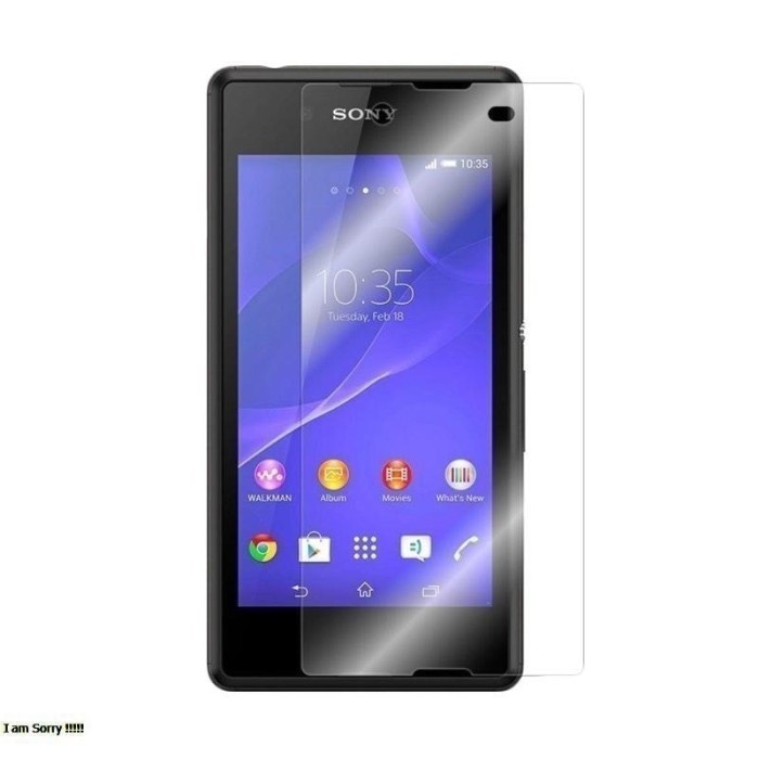 Mediatech Tempered Glass Screen Protector 9H For Sony E3 - 61072