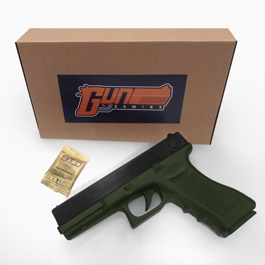 Mainan Pistolan Anak WGG 18 Tan, WaterGel 7-8mm