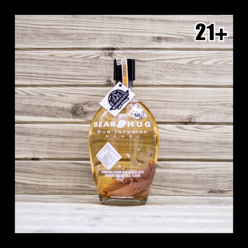 Jual Bear Hug Rum Infusion Mango 1000ml Liqueur INDOALKOHOL