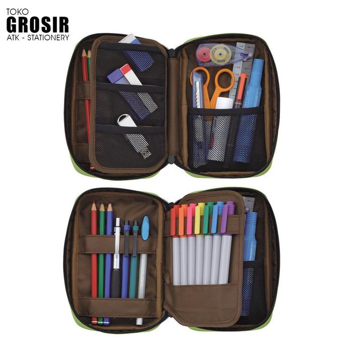 

+++++] LIHIT LAB Pen Case Pouch Organizer A-7551